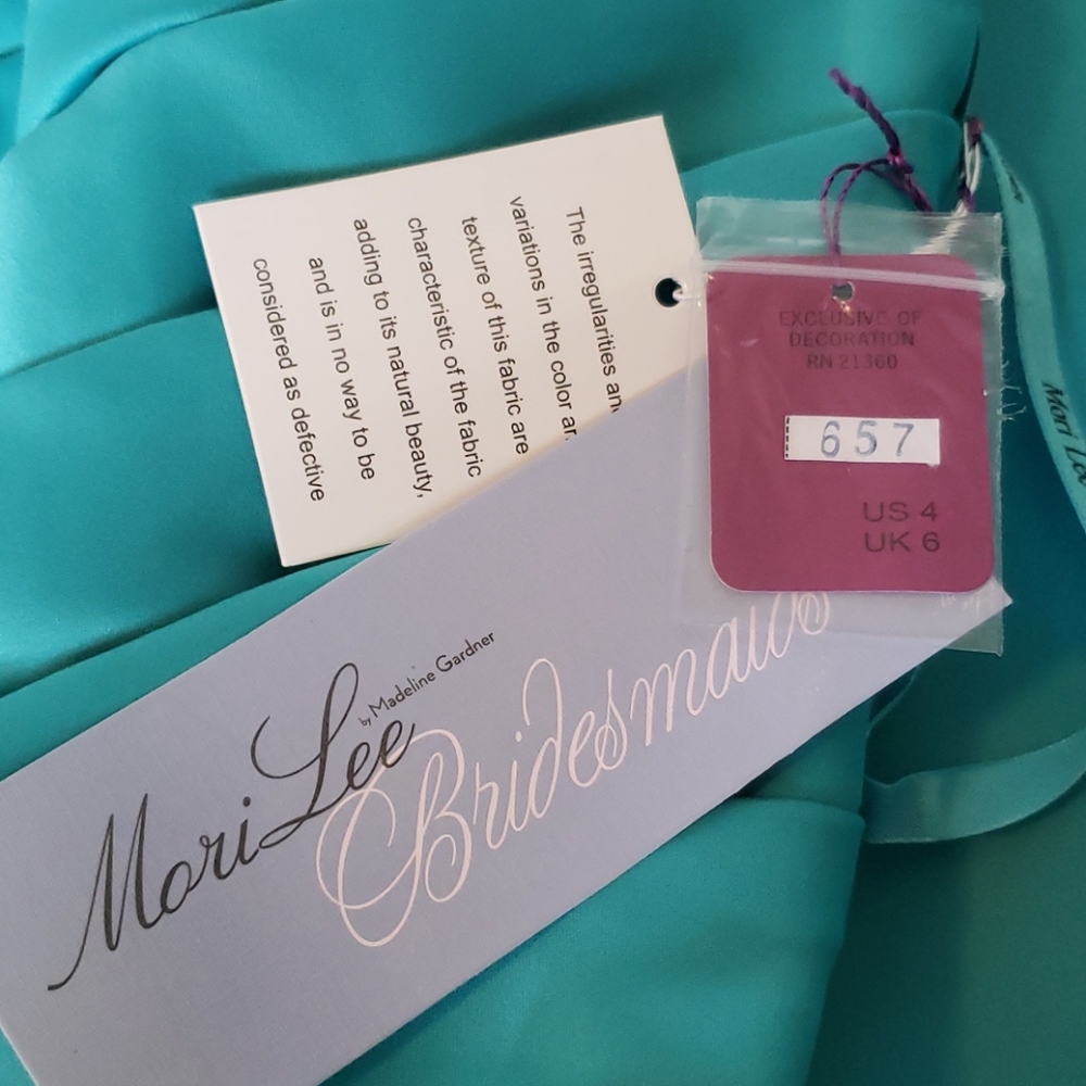 Mori Lee Bridesmaid Dress Style 657 - Picture 4 of 7